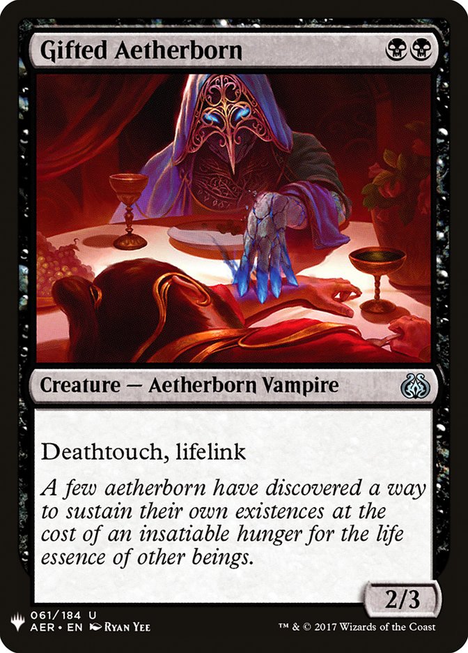 Gifted Aetherborn - The List (PLST)