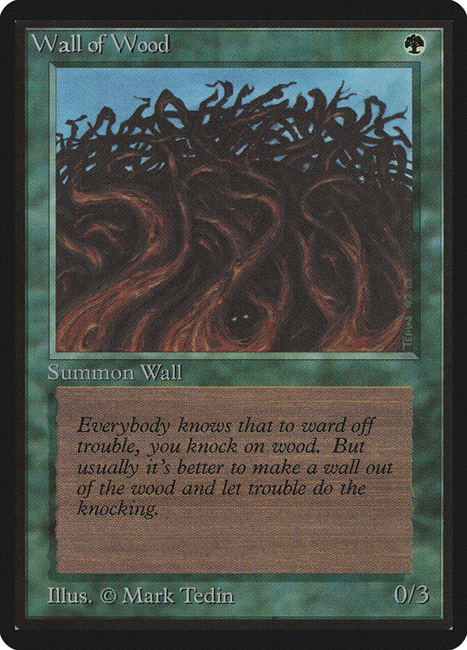 Wall of Wood (226) - Limited Edition Beta (LEB)