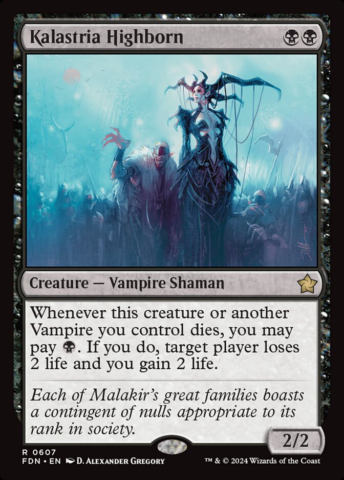 Kalastria Highborn (607) - Foundations (FDN)