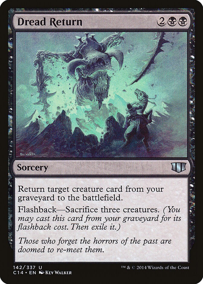 Dread Return (142) - Commander 2014 (C14)
