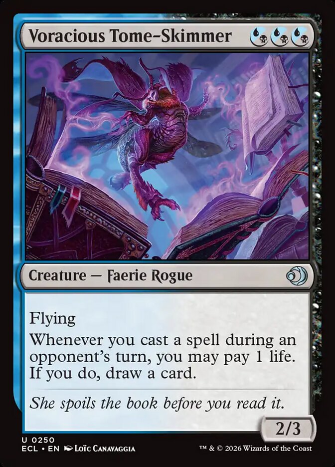 Voracious Tome-Skimmer (250) - Lorwyn Eclipsed (ECL)
