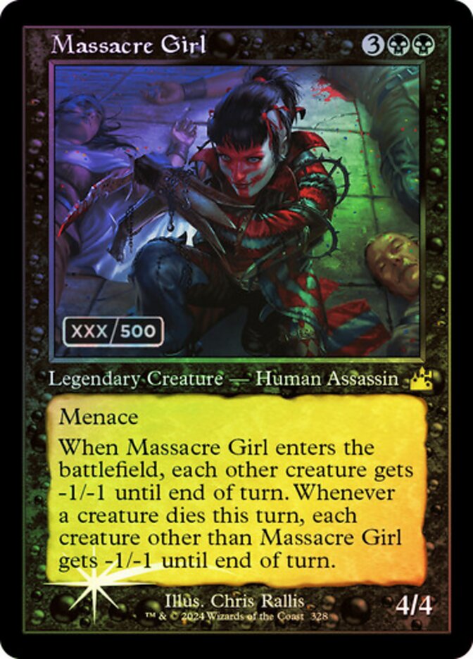 Massacre Girl (328z) - Ravnica Remastered (RVR)