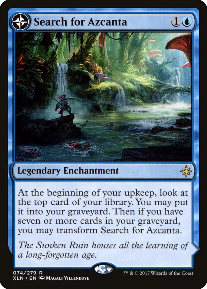 Search for Azcanta // Azcanta, the Sunken Ruin (74) - Ixalan (XLN)