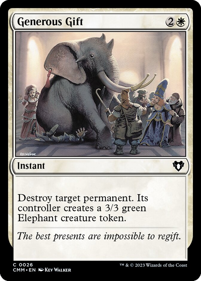 Generous Gift (26) - Commander Masters (CMM)