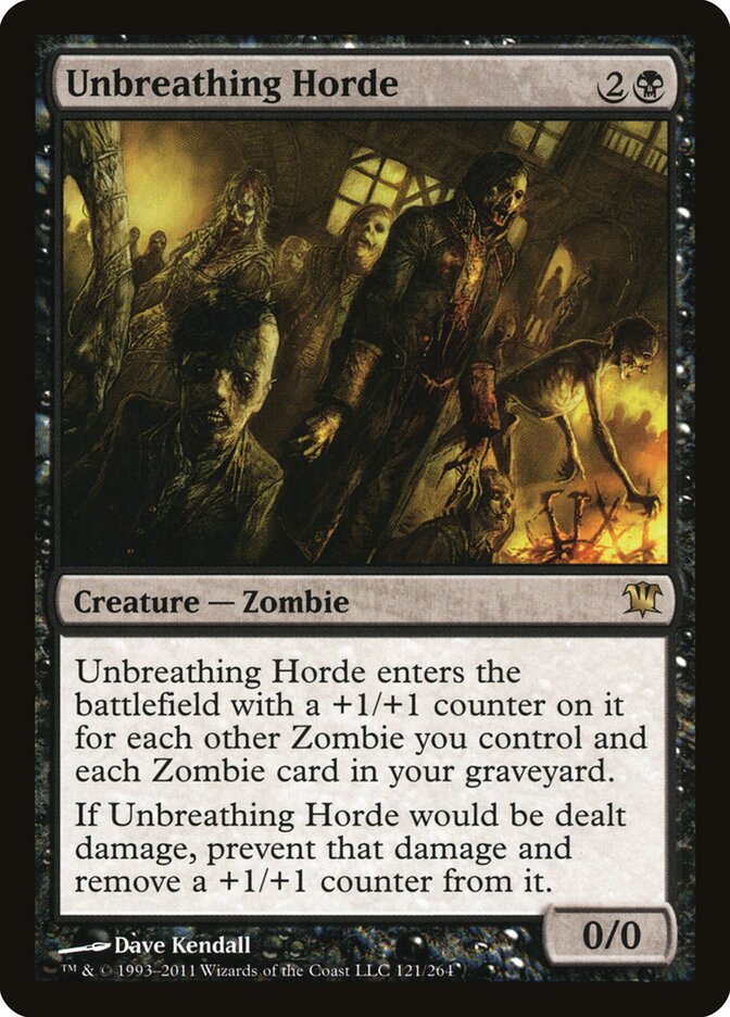 Unbreathing Horde (121) - Innistrad (ISD)