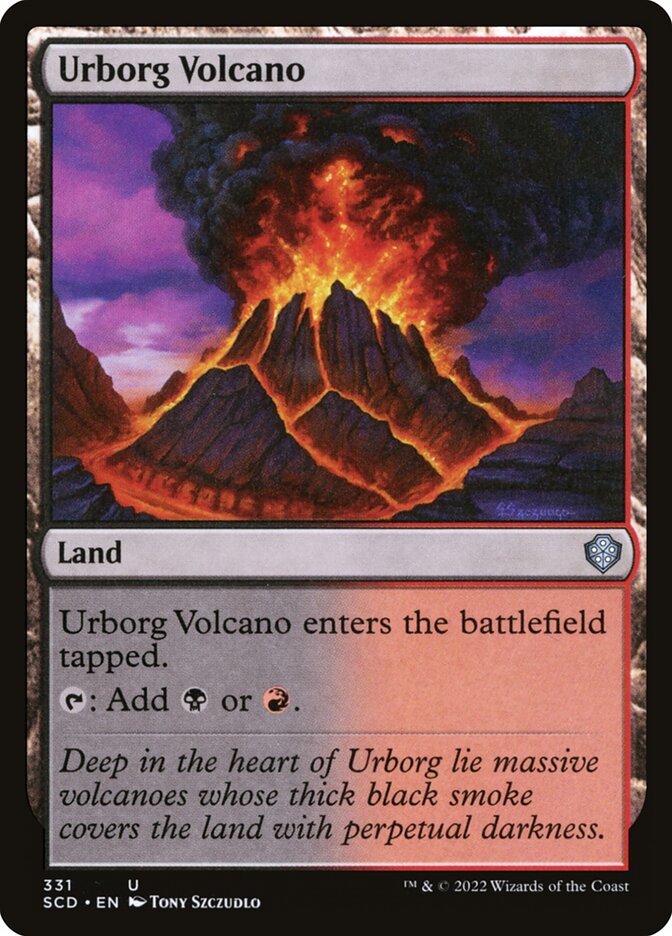 Urborg Volcano (331) - Starter Commander Decks (SCD)
