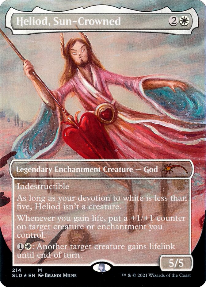 Heliod, Sun-Crowned (214) - Secret Lair Drop (SLD)