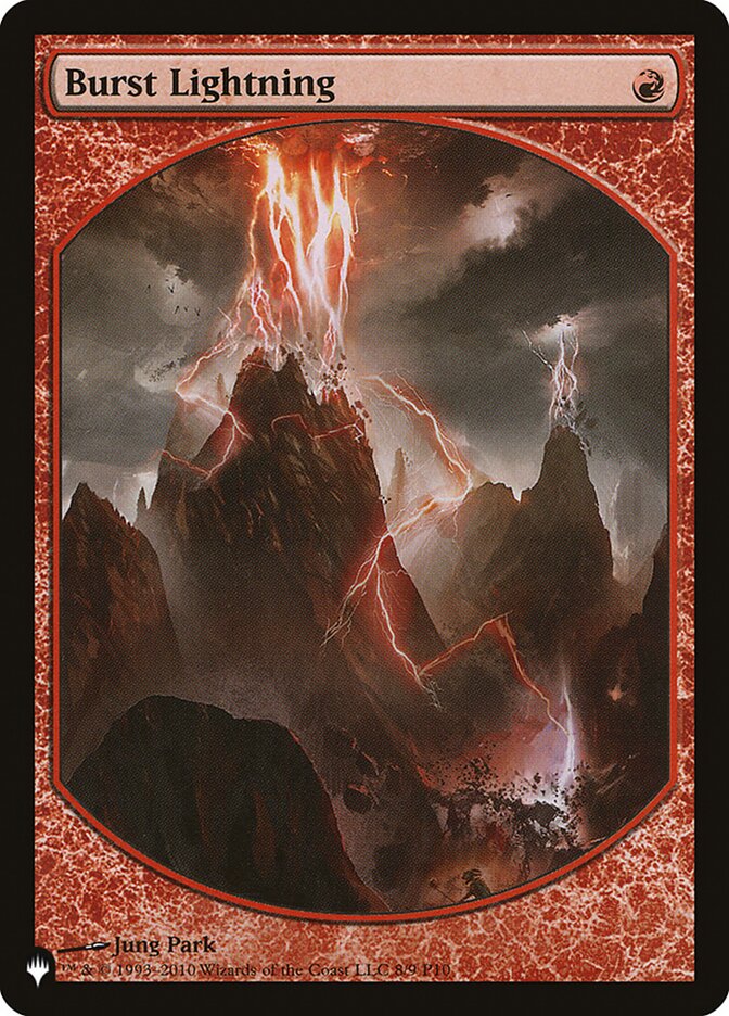 Burst Lightning (P10-8) - The List (PLST)