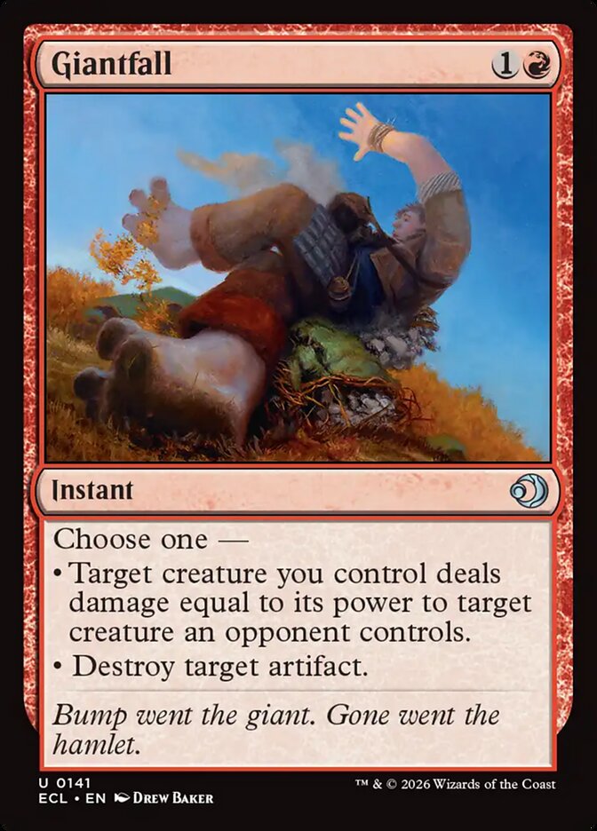 Giantfall (141) - Lorwyn Eclipsed (ECL)