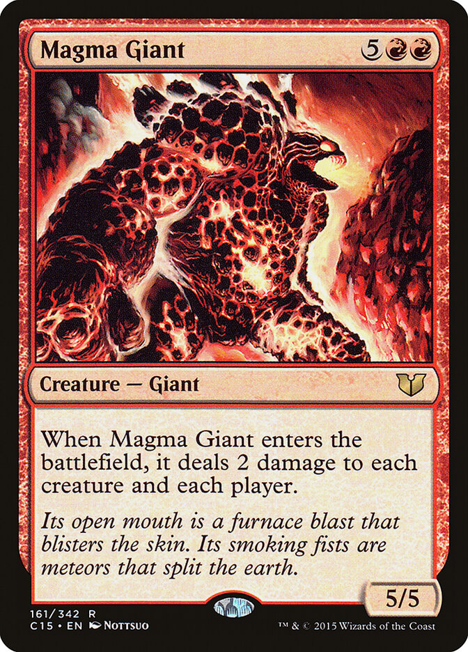 Magma Giant (161) - Commander 2015 (C15)