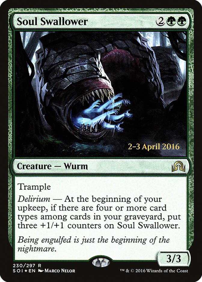 Soul Swallower (230s) - Shadows over Innistrad Promos (PSOI)