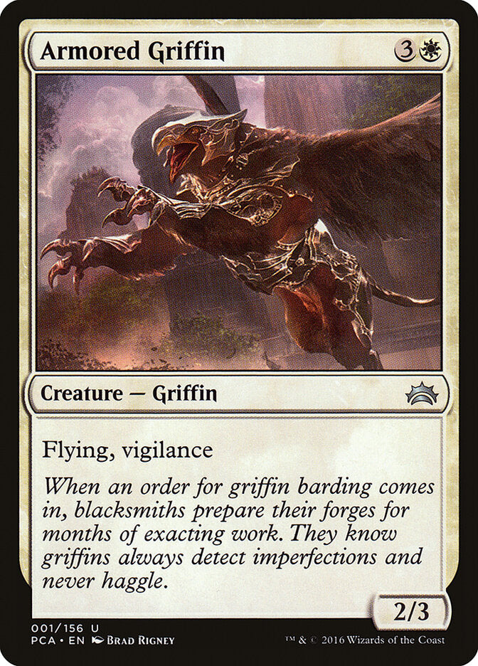 Armored Griffin (1) - Planechase Anthology (PCA)