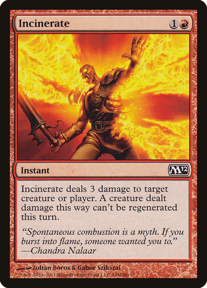 Incinerate (146) - Magic 2012 (M12)