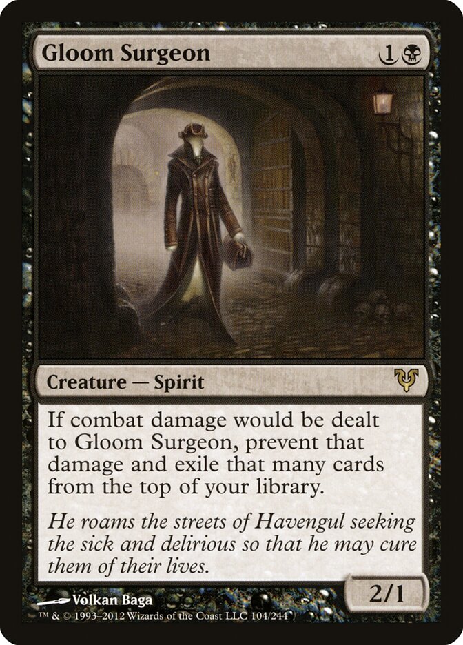 Gloom Surgeon (104) - Avacyn Restored (AVR)