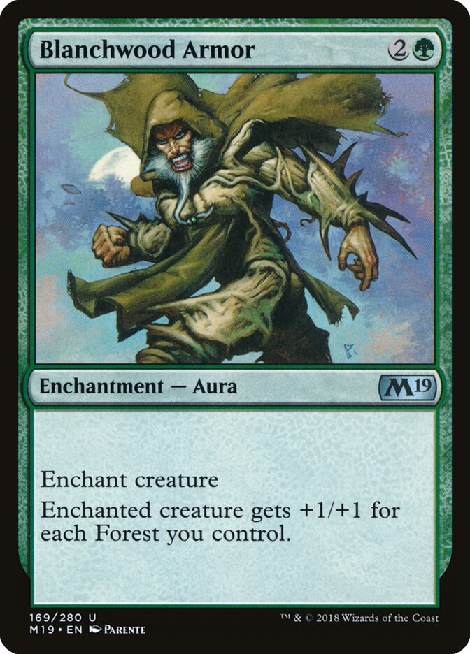 Blanchwood Armor (169) - Core Set 2019 (M19)