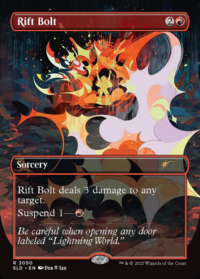Rift Bolt (2050) - Secret Lair Drop (SLD)