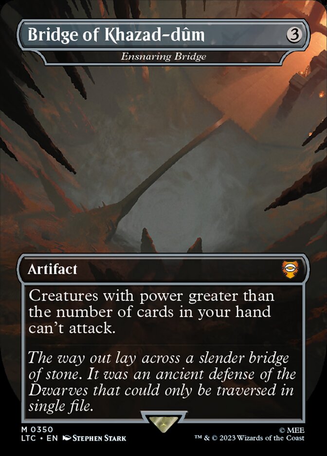 Bridge of Khazad-dûm - Ensnaring Bridge (350) - Tales of Middle-earth Commander (LTC)