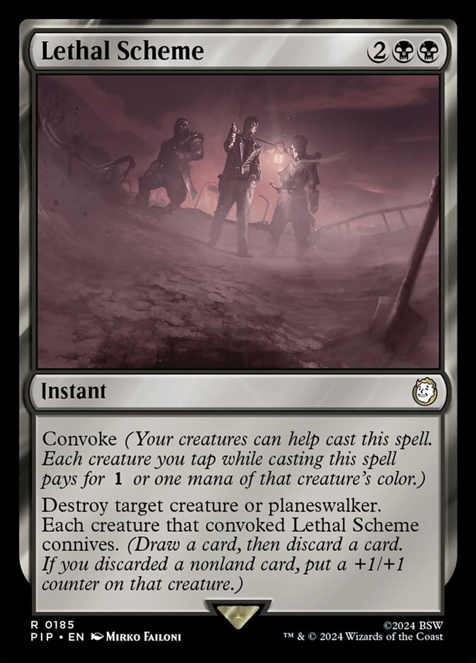 Lethal Scheme (185) - Fallout (PIP)