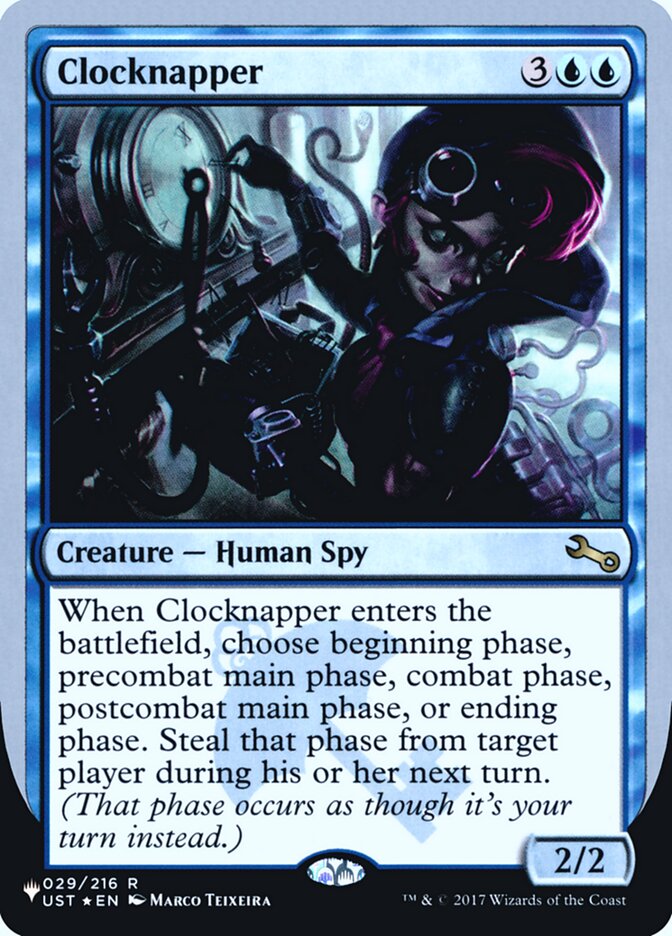 Clocknapper (14) - The List (Unfinity Foil Edition) (ULST)