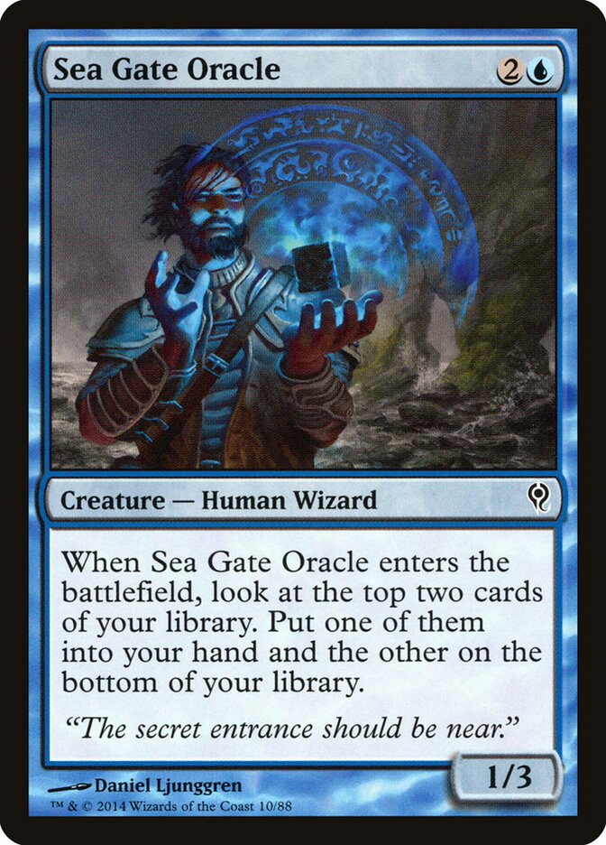 Sea Gate Oracle (10) - Duel Decks: Jace vs. Vraska (DDM)