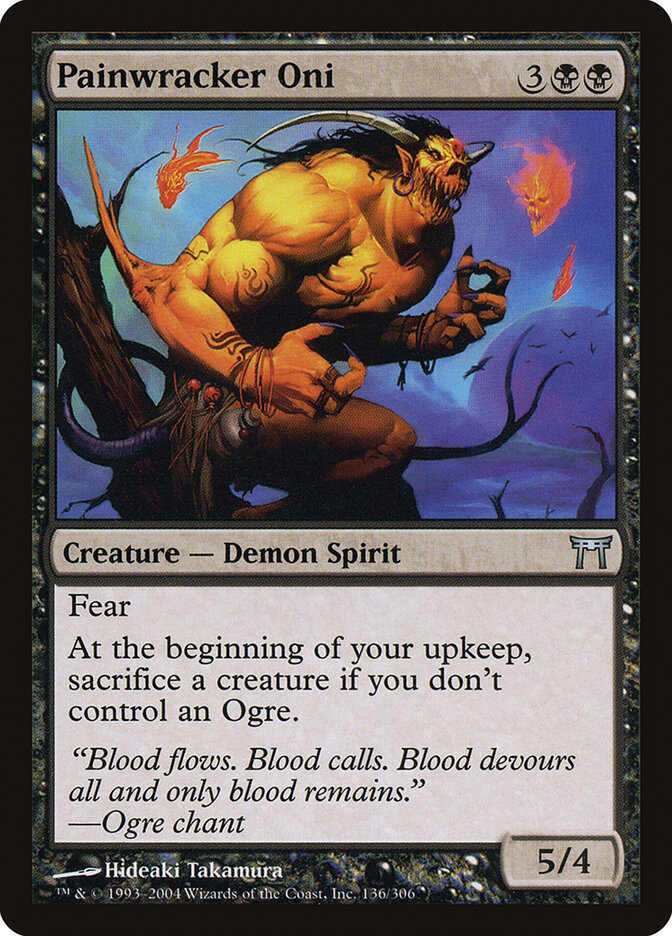 Painwracker Oni (136) - Champions of Kamigawa (CHK)
