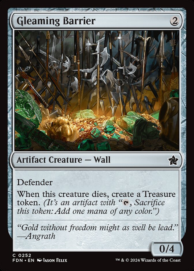 Gleaming Barrier (252) - Foundations (FDN)