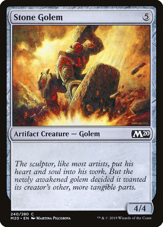 Stone Golem (240) - Core Set 2020 (M20)
