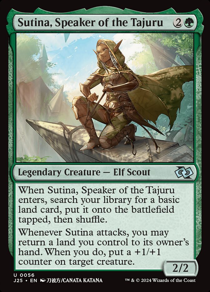Sutina, Speaker of the Tajuru (56) - Foundations Jumpstart (J25)