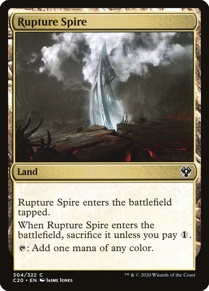 Rupture Spire (304) - Commander 2020 (C20)