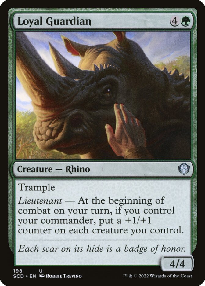 Loyal Guardian (198) - Starter Commander Decks (SCD)