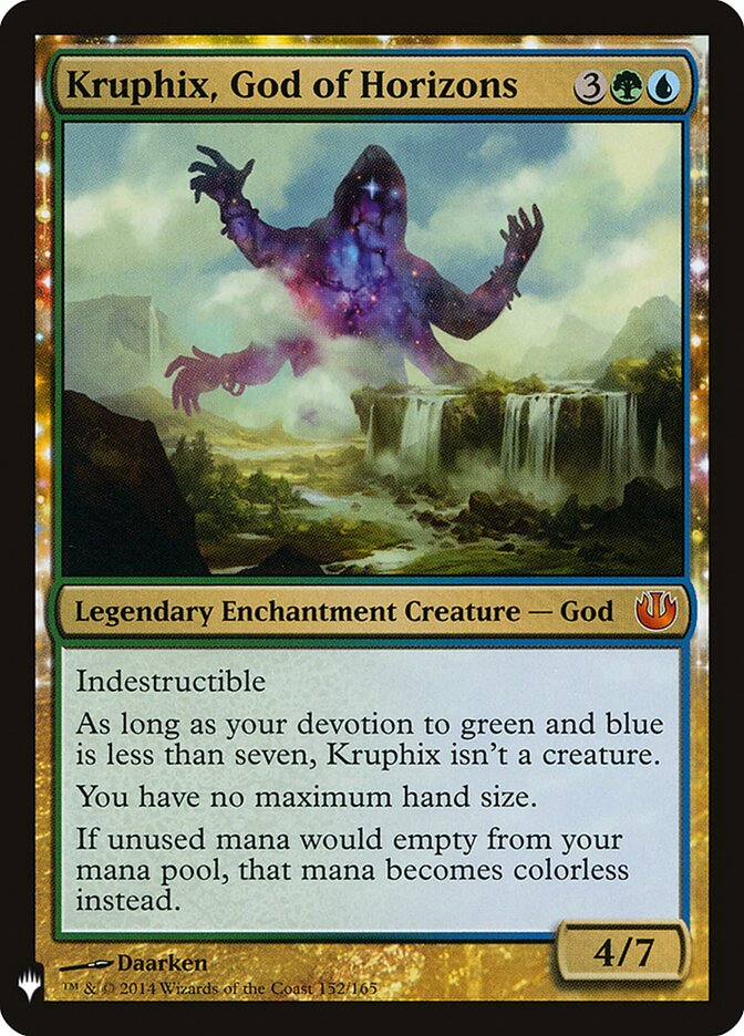Kruphix, God of Horizons (JOU-152) - The List (PLST)