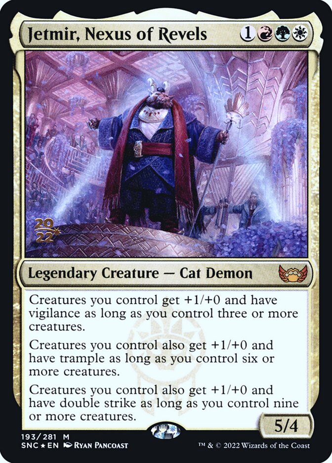 Jetmir, Nexus of Revels (193s) - Streets of New Capenna Promos (PSNC)