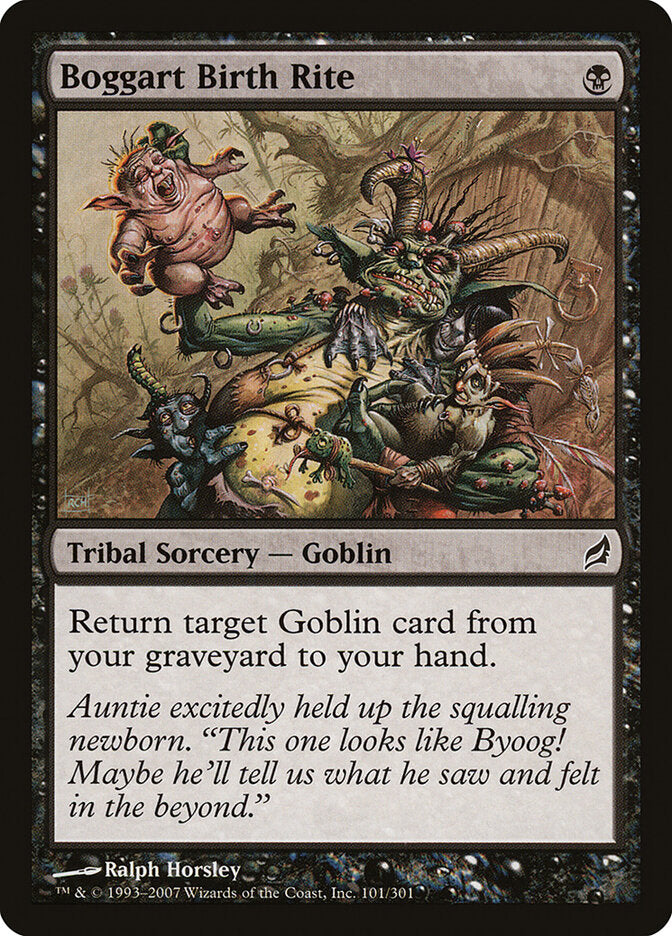 Boggart Birth Rite (101) - Lorwyn (LRW)