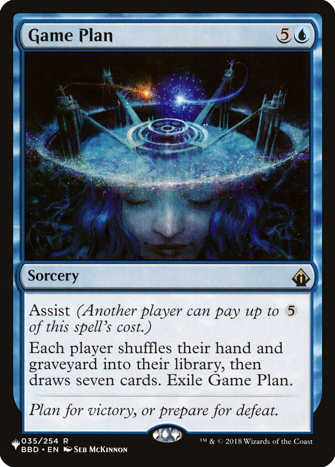 Game Plan (BBD-35) - The List (PLST)