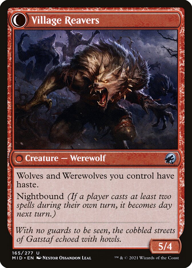 Village Watch // Village Reavers (165) - Innistrad: Midnight Hunt (MID)