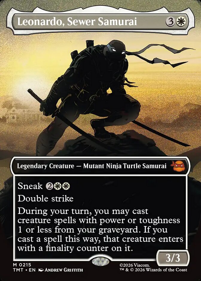 Leonardo, Sewer Samurai (215) - Teenage Mutant Ninja Turtles (TMT)