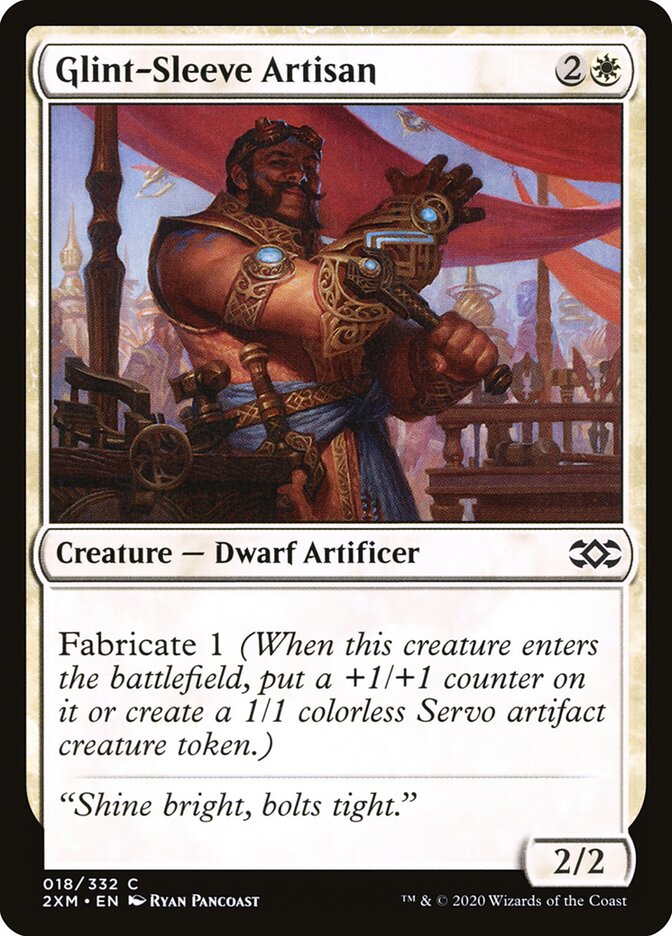 Glint-Sleeve Artisan (18) - Double Masters (2XM)