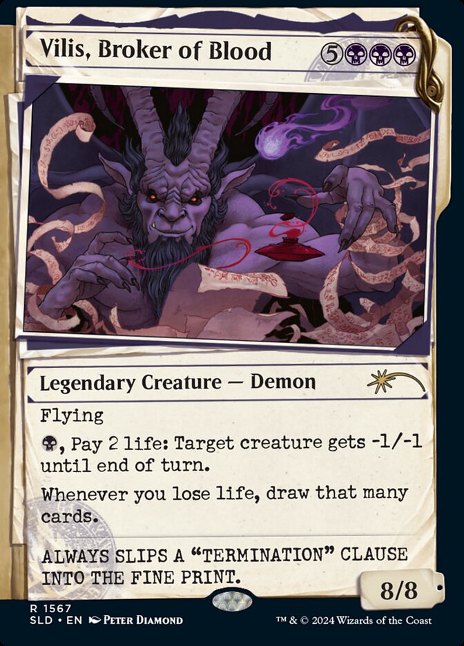Vilis, Broker of Blood (1567) - Secret Lair Drop (SLD)