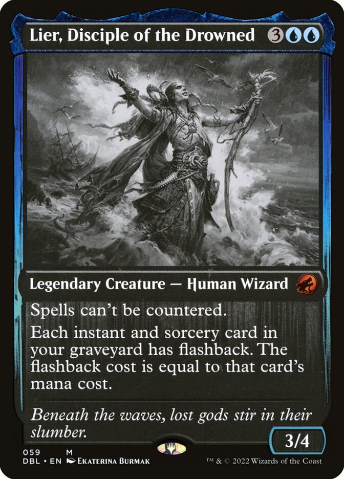 Lier, Disciple of the Drowned (59) - Innistrad: Double Feature (DBL)