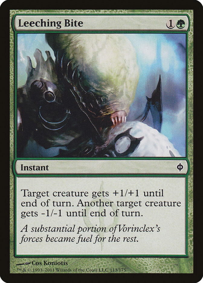 Leeching Bite (113) - New Phyrexia (NPH)