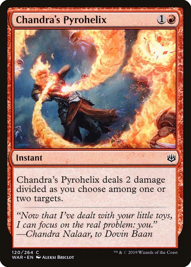 Chandra's Pyrohelix (120) - War of the Spark (WAR)