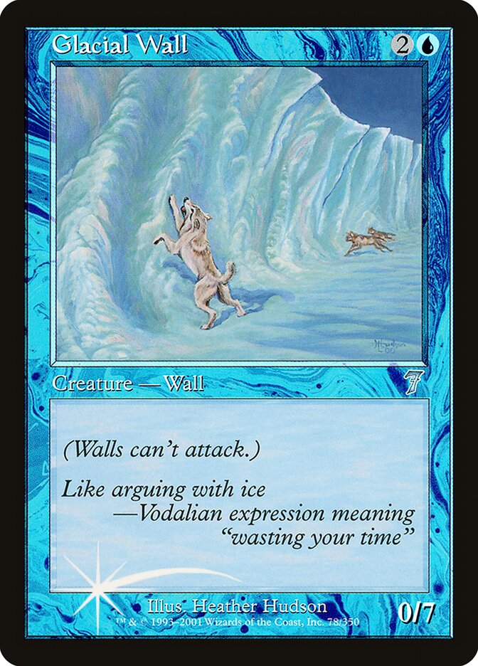 Glacial Wall (78) - Seventh Edition (7ED)