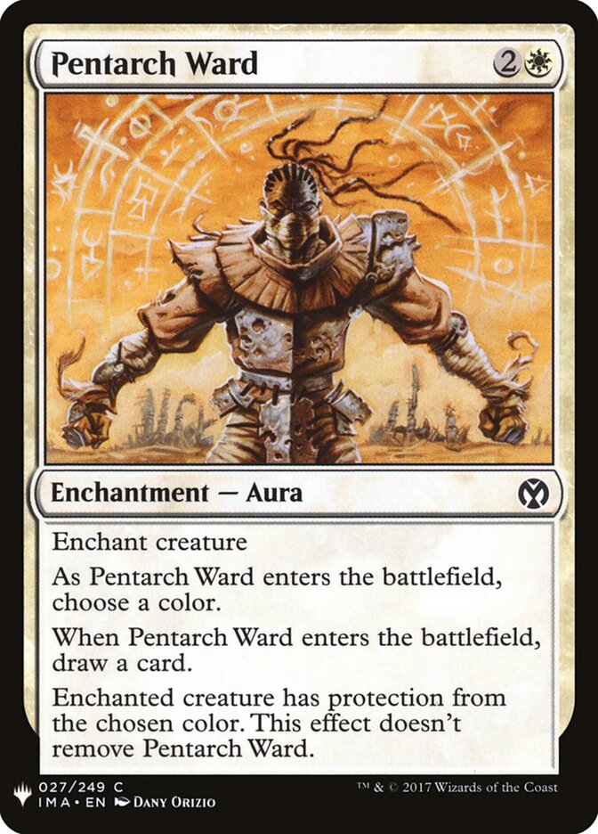 Pentarch Ward (IMA-27) - The List (PLST)