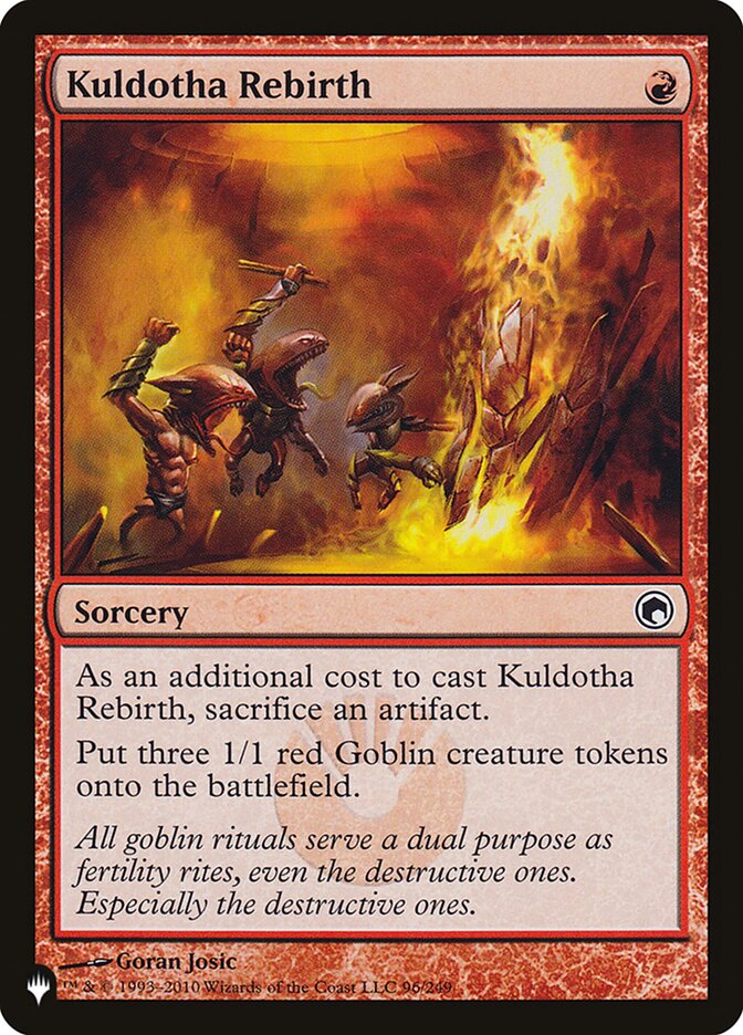 Kuldotha Rebirth - The List (PLST)