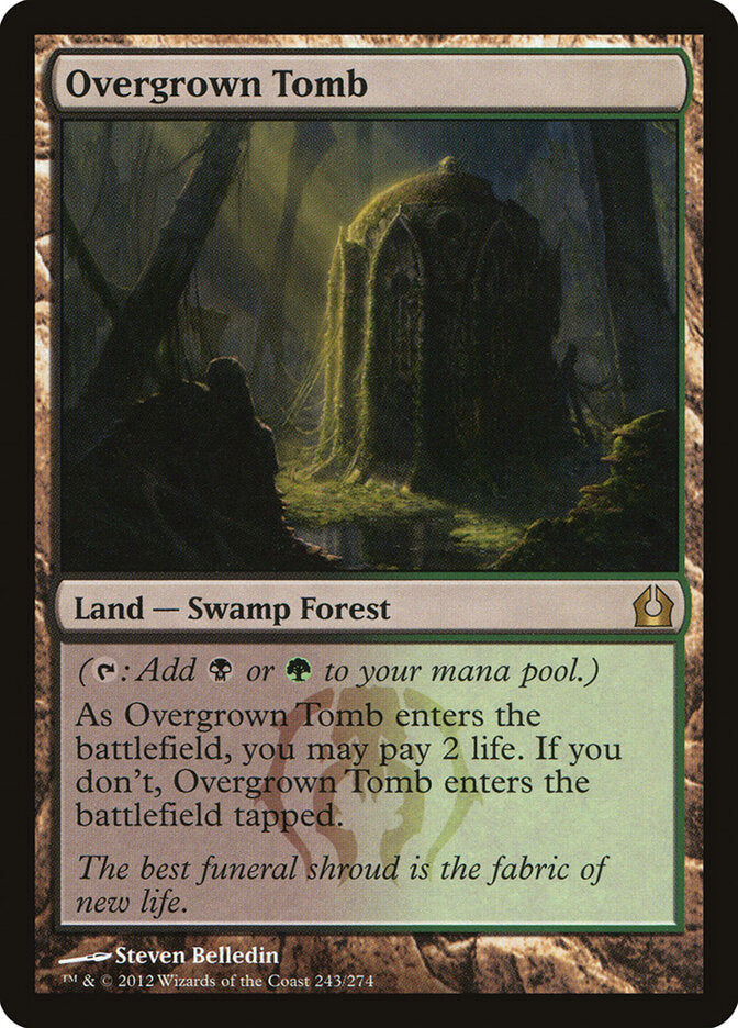Overgrown Tomb (243) - Return to Ravnica (RTR)