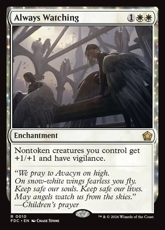 Always Watching (10) - Foundations Commander (FDC)
