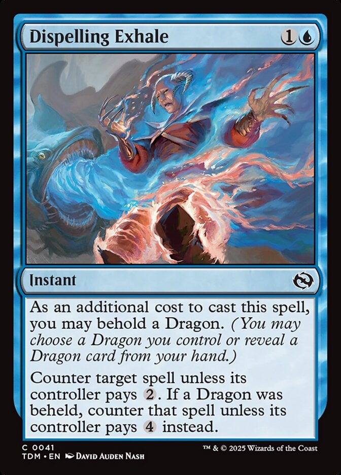 Dispelling Exhale (41) - Tarkir: Dragonstorm (TDM)