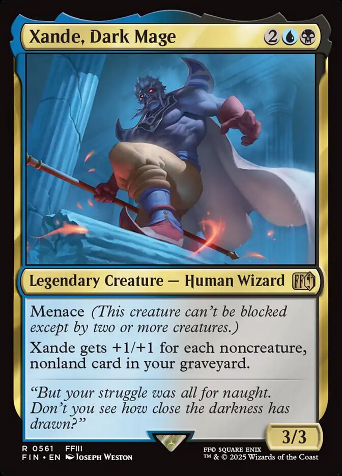 Xande, Dark Mage (561) - Final Fantasy (FIN)