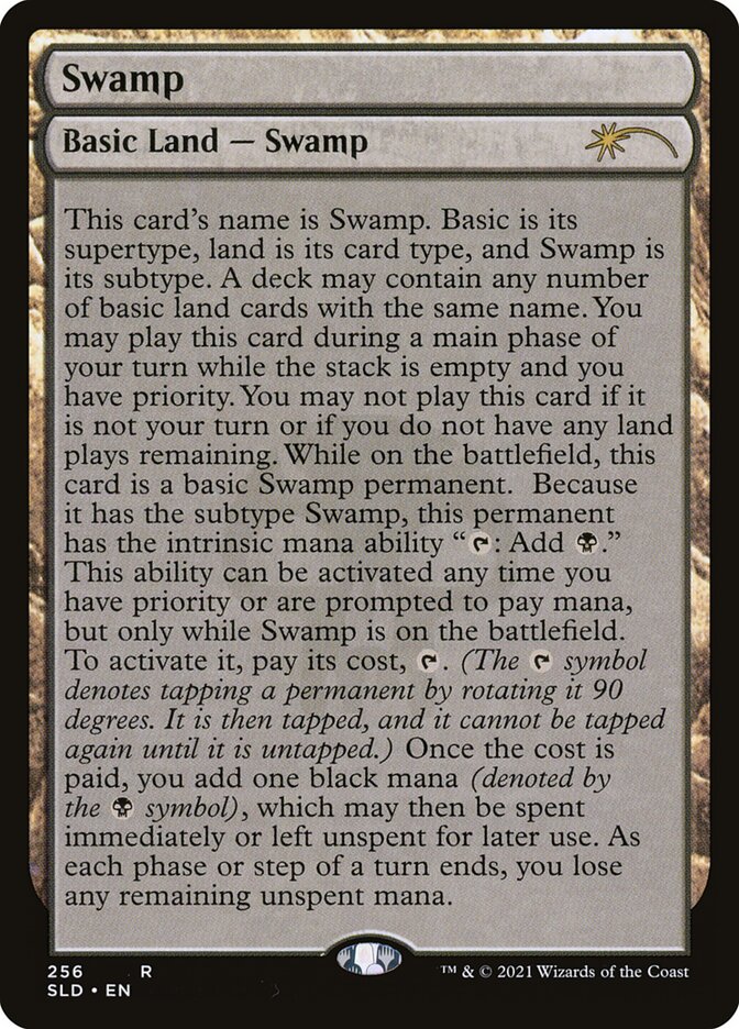 Swamp (256) - Secret Lair Drop (SLD)