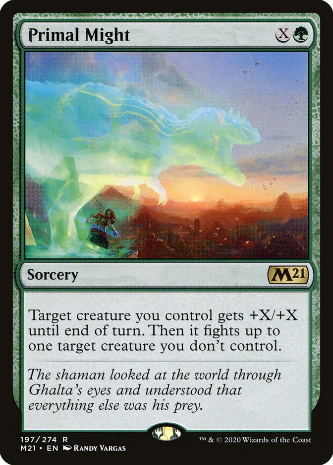 Primal Might (197) - Core Set 2021 (M21)